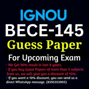 ignou bece-145 guess paper