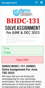Study Height App Single Assignment Page