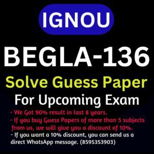 IGNOU BEGLA-136